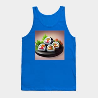 Kawaii Anime Sushi Tank Top